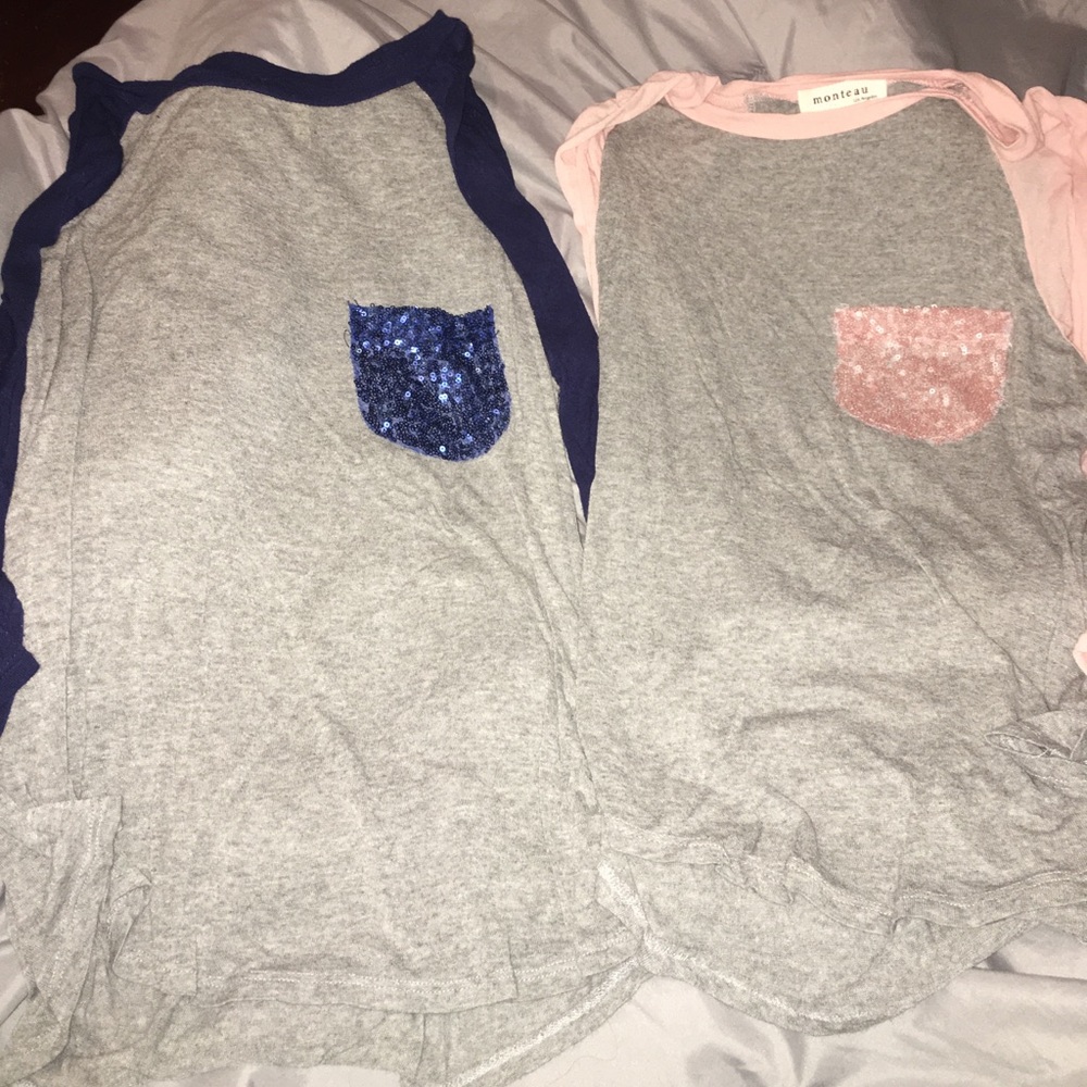 Bundle of two baseball tees